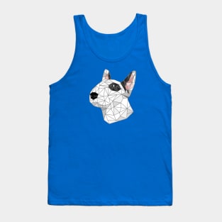 Bull Terrier Stained Glass Tank Top